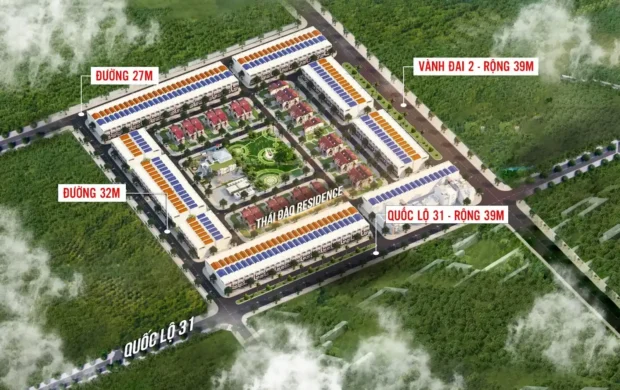 Mặt Bằng Tổng Thái Đào Residence