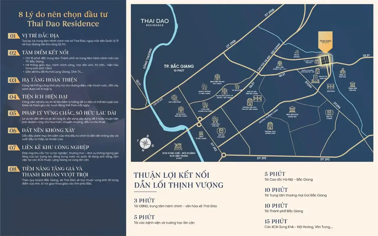 Liên kết vùng Thái Đào Residence