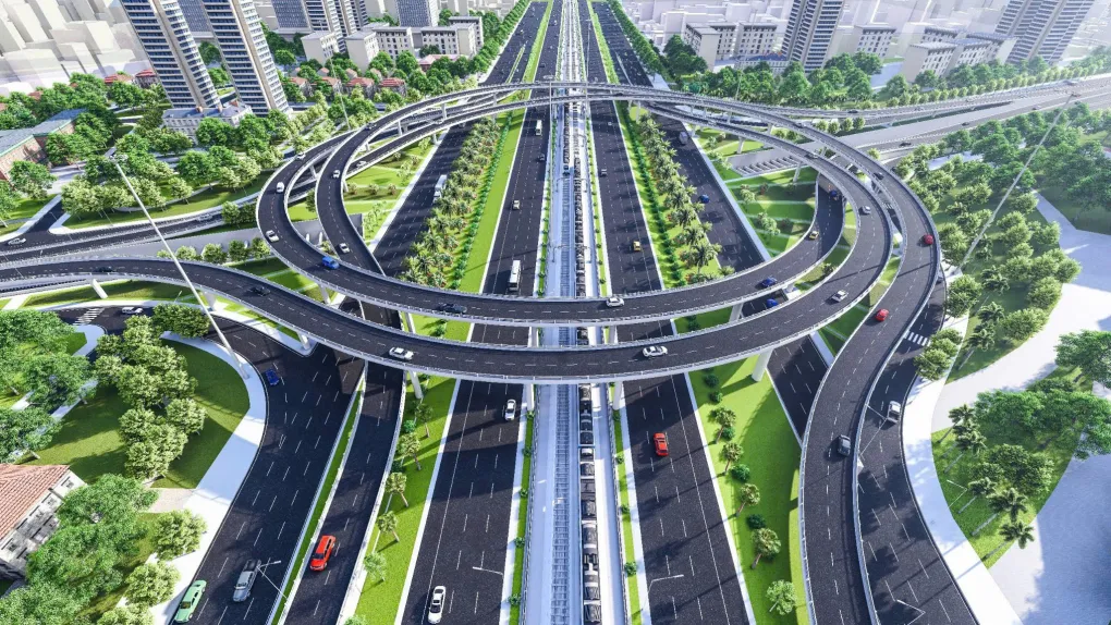 Nút Giao Đại Lộ Thăng Long - Vành Đai 3.5
