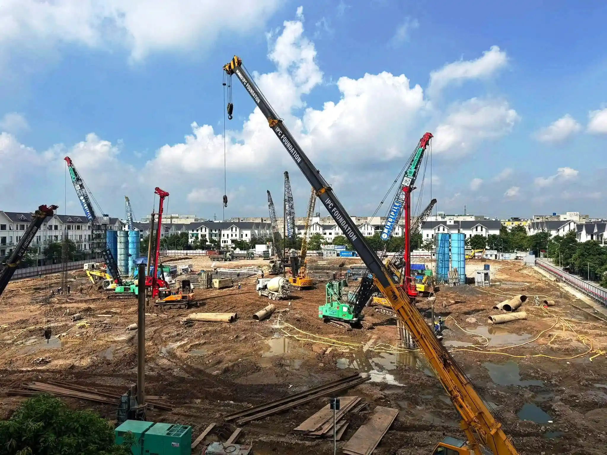 Tiến độ an bình homeland 17/08/2025