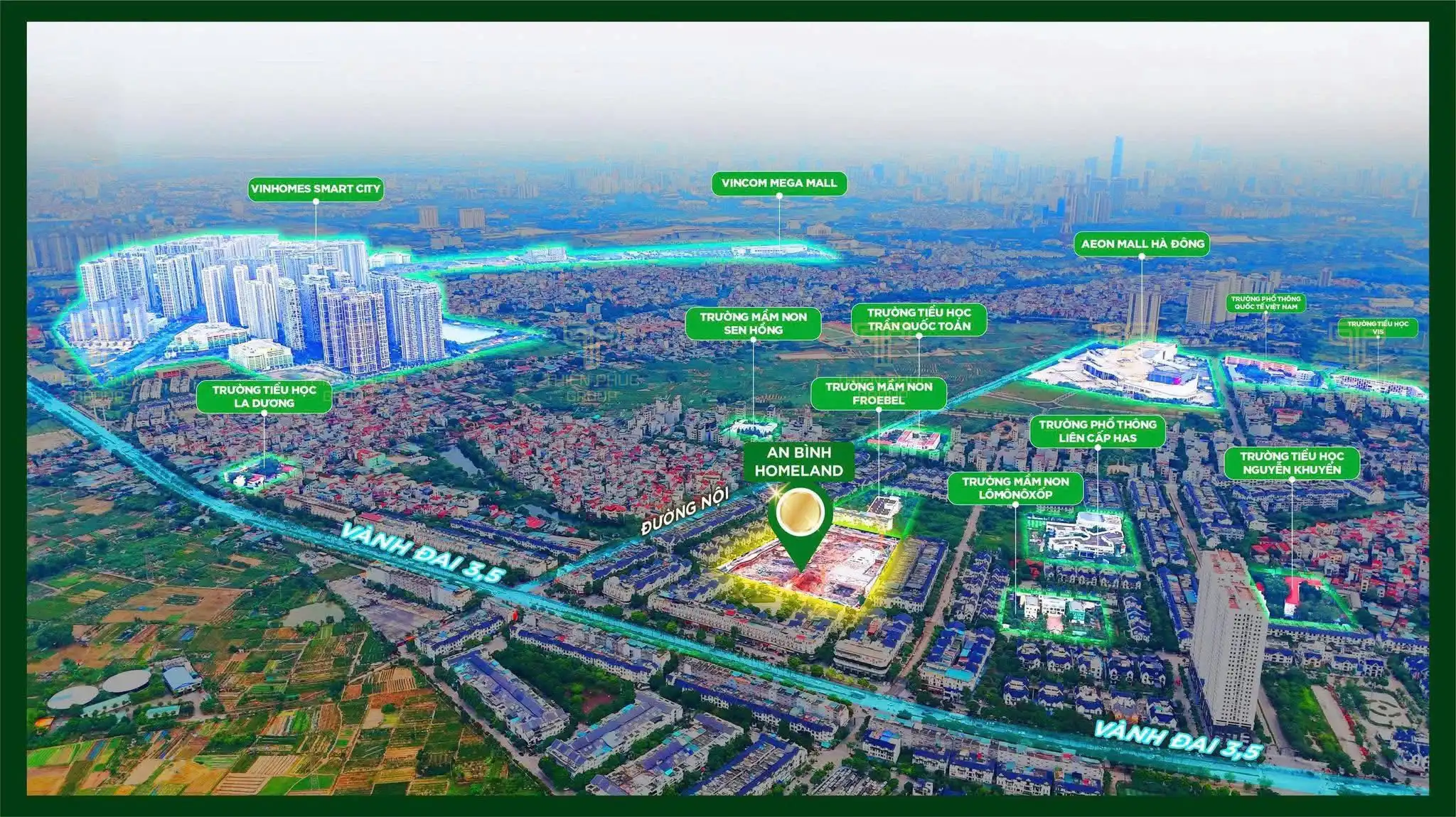 Vị Trí An Bình HomeLand